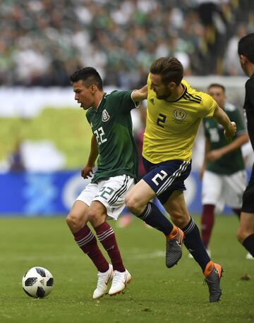 Crónica en imágenes del México vs Escocia