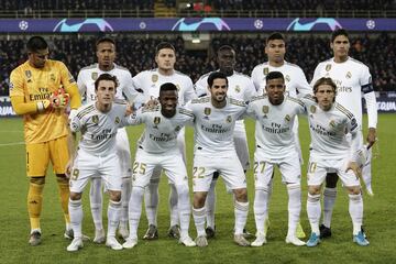 Once inicial del Real Madrid 