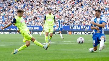 El lateral del equipo vasco se marcó un auténtico golazo, después de desbordar a su marca y lanzar un duro disparo, imparable para Pacheco.