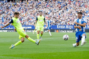 El lateral del equipo vasco se marcó un auténtico golazo, después de desbordar a su marca y lanzar un duro disparo, imparable para Pacheco.
