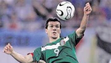 <b>EL MEJOR 9 DE MÉXICO. </b>Borgetti es el máximo realizador de la selección mexicana.