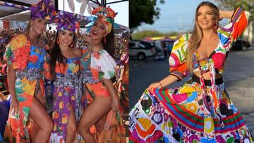 Famosos se roban la atención en el Carnaval de Barranquilla