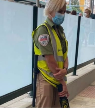 La nueva vida de Marta Domínguez como vigilante de seguridad