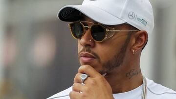 Lewis Hamilton en Singapur.