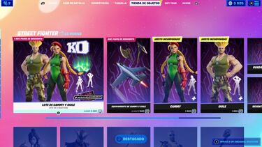 Fortnite: skins Cammy y Guile de Street Fighter ya disponibles; precio y contenidos