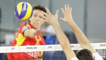 Iván Pérez, con España.