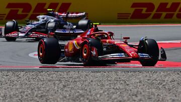 Carlos Sainz (Ferrari SF-24). Barcelona, España. F1 2024.