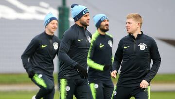 Kevin de Bruyne sale de una lesión y apunta a suplente.