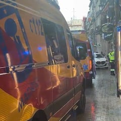 Un camión de basura atropella y mata a un hombre en la calle Carretas de Madrid