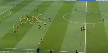 Los cuatro delanteros de Simeone