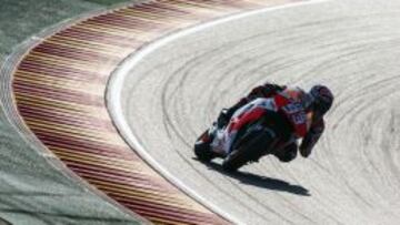 Márquez, en una imagen de archivo durante el pasado GP de Aragón.