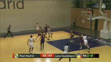 Perdían de 1 en el último segundo de la prórroga y apareció la última gran joya del Madrid: ¡qué genio!