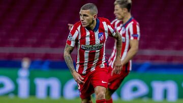 Lucas Torreira con el Atlético.