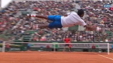 Gael Monfils voló en su tierra