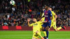Dembélé llega a tiempo para reivindicarse en el Camp Nou