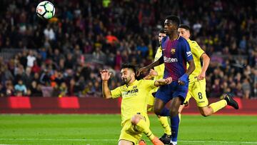 Dembélé llega a tiempo para reivindicarse en el Camp Nou