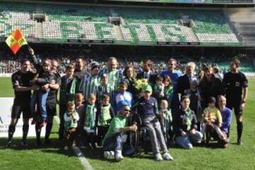 Las leyendas del Madrid se imponen ante las del Betis