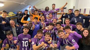 Festín del Real Valladolid Promesas para alargar la racha