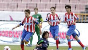 El Atl&eacute;tico de Madrid, de alevines 