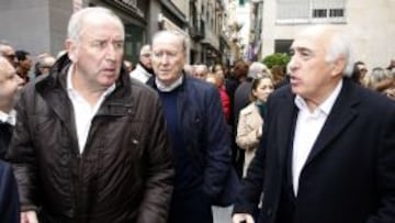 Rexach, Marcial y Asensi, entre otros, estuvieron en la misa funeral a Cayetano Re.