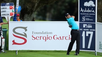 Sergio Garcia co-leader of Andalucia Masters in Valderrama