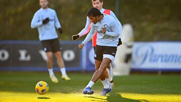 Juan Guillermo Cuadrado, volante colombiano de Inter de Milán