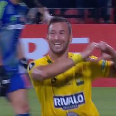 Un ex U golpeó a Colo Colo en la Libertadores: ¡festejó el gol con todo!