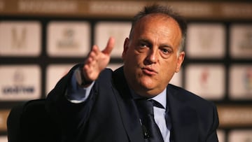 Tebas: "Neymar está meando desde el trampolín de la piscina"