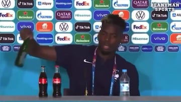 La UEFA tiene un problema: Pogba emula a Cristiano e irrita a una multinacional de cerveza