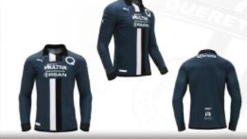 Querétaro utilizará este jersey especial con motivo de sus 65 años de existencia para medirse al Monterrey en el comienzo de la jornada 15 del Apertura 2015.
