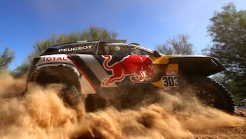 Carlos Sainz, ganador del Dakar.