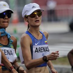 Quién es Sandra Arenas, la marchista colombiana que fue medalla en Tokio 2020