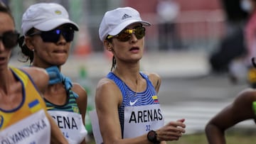 Lorena Arenas, una de las atletas colombianas clasificadas a los Juegos Olímpicos París 2024.