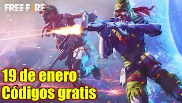 Free Fire | C車digos de hoy jueves 19 de enero de 2023: recompensas gratis