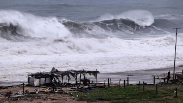 Servicio Meteorológico Nacional confirma la hora exacta en que la tormenta tropical Barry tocará tierra en México hoy 29 de junio del 2025.