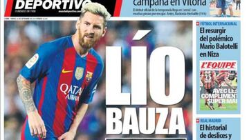 “El caso Messi” protagoniza las portadas en la prensa catalana