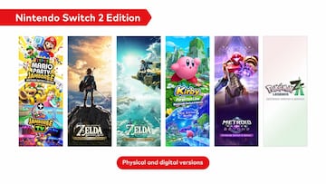 nintendo switch 2 edition juegos mejorados