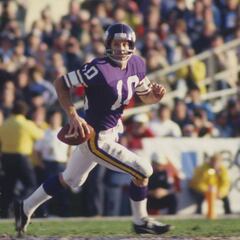 Fran Tarkenton, un líder al que le faltó el título del Super Bowl
