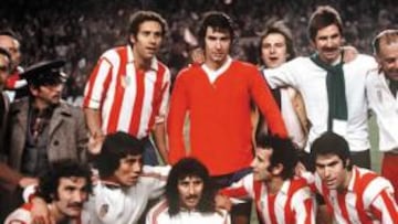 <b>INTERCONTINENTAL. </b>El Atlético ganó en 1974 la Intercontinental y fue el mejor club del mundo.