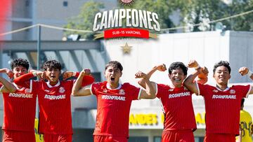 Humillante burla del Toluca Sub-15 al América, para recordar toda la vida