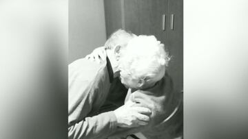 El video más emotivo: pareja de ancianos se reencuentra al salir del hospital