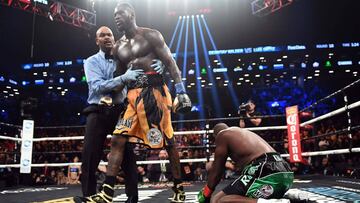 Deontay Wilder noquea a Luis Ortiz por el WBC del peso pesado en Nueva York.