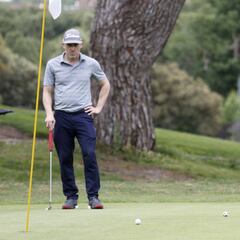 Ricardo: "El golf es exigente, a veces me tiene loco"