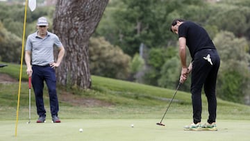 Ricardo: "El golf es exigente, a veces me tiene loco"