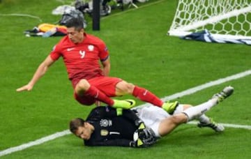 Robert Lewandowski y Manuel Neuer.