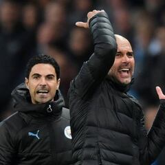 Guardiola acusa de 'piscineros' a los jugadores del Liverpool