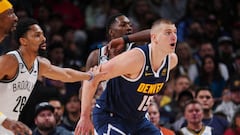 Otra exhibición monumental de Nikola Jokic no fue suficiente para que los Nuggets se impusieran a los Nets en Denver. Final de infarto y victoria visitante.