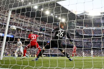 Benzema empató el partido. 1-1.