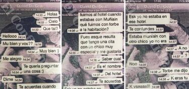 Los WhatsApp entre De Gea y la testigo protegida demuestran que él no estaba en el hotel