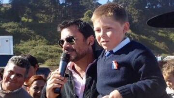 “Hoy parte el recuerdo más lindo que me dejó mi amigo Felipe Camiroaga... Ojalá estén juntos allá”